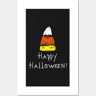 Candy Corn. Happy Halloween! Posters and Art